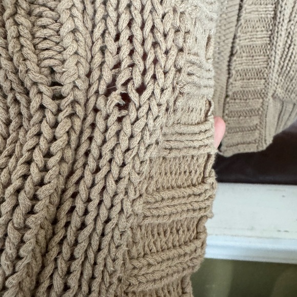 Michael Kors Beige Women's Knitted Cardigan - Picture 5 of 13